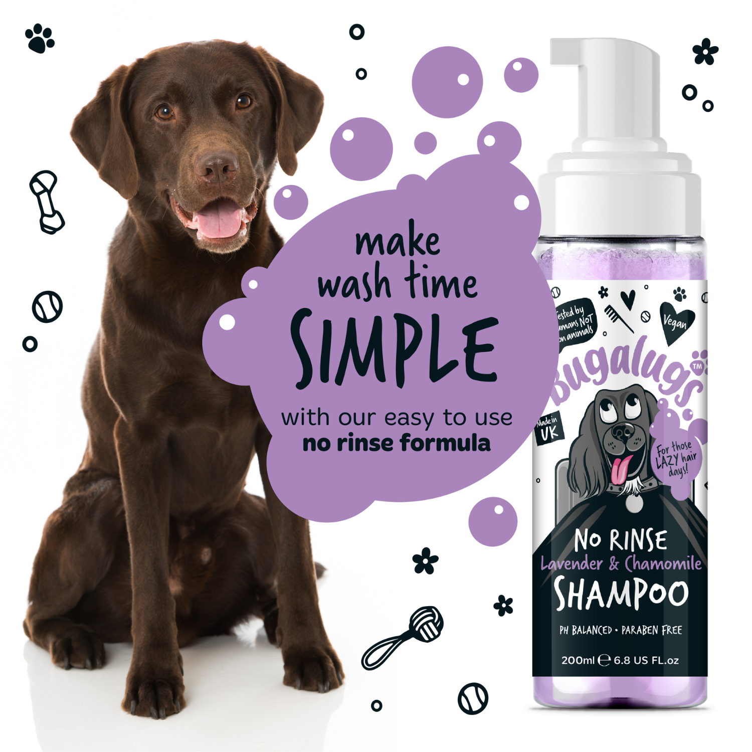 No dog shampoo clearance