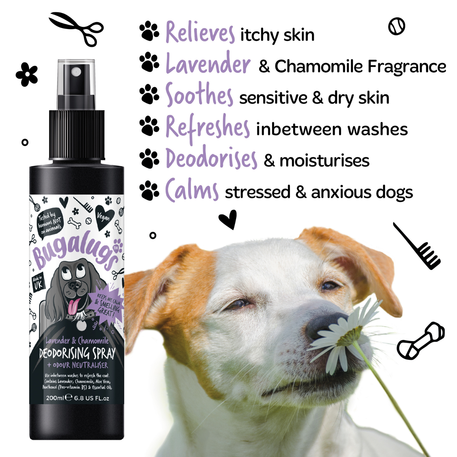 Lavender oil spray for dogs hotsell