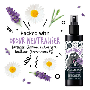 Bugalugs Lavender and Chamomile Deodorising Spray & Odour Neutraliser - Packed with odour neutraliser