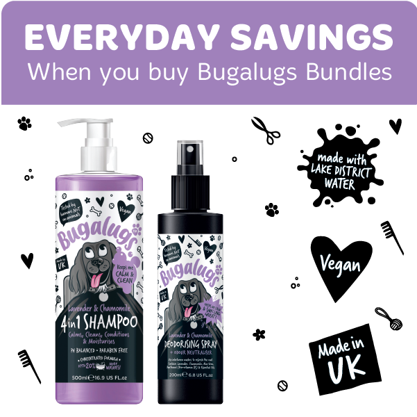 Lavender & Chamomile Dog Grooming Bundle