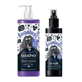 Bugalugs Maxi White Shampoo with Pineapple and Passionfruit and Pineapple and Passionfruit Cologne Bundle for Dogs