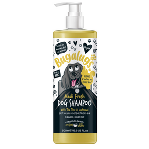 Bugalugs Medi Fresh Dog Shampoo with Tea Tree and Oatmeal