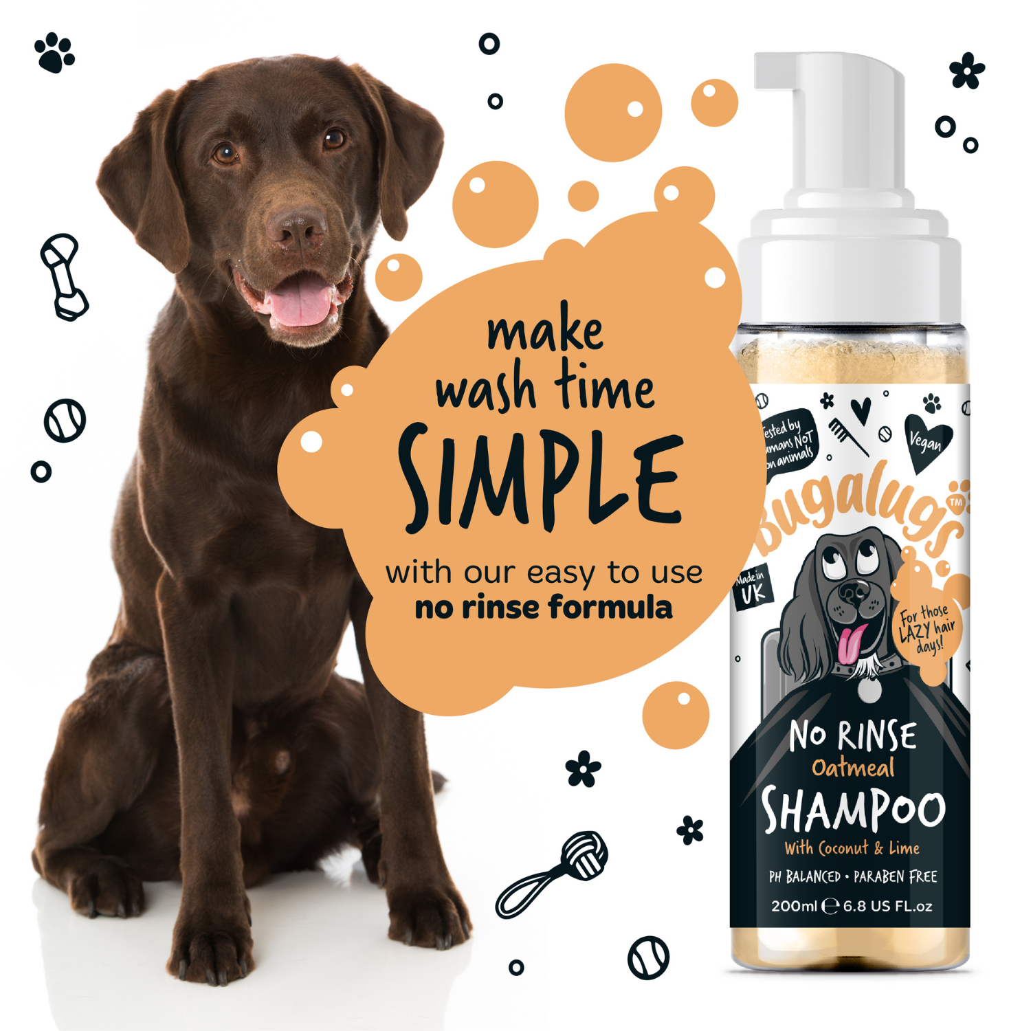 Best dog waterless shampoo deals