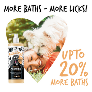 Bugalugs Oatmeal Shampoo with Coconut and Lime - up to 20% more baths