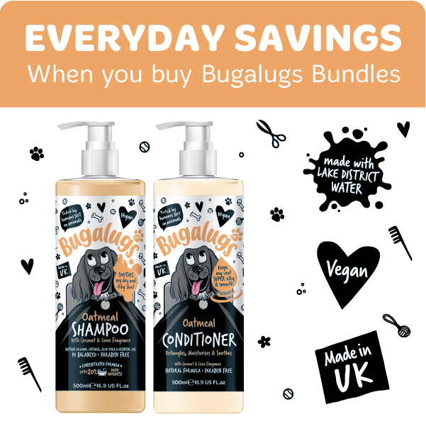 Oatmeal Dog Shampoo & Conditioner Bundle