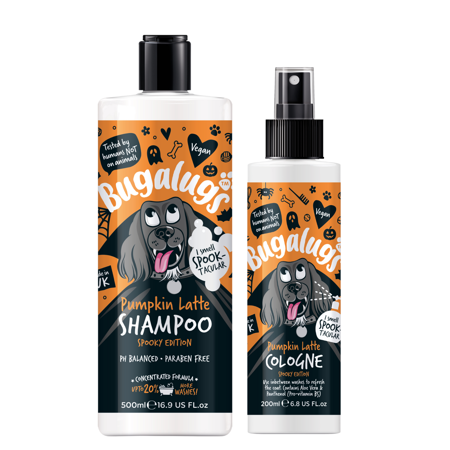 Spooky Edition: Pumpkin Latte Bundle (Shampoo + Cologne)