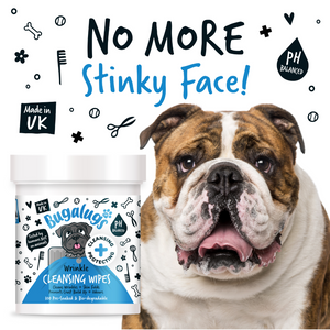 Bugalugs Wrinkle Cleansing Wipes - No more stinky face