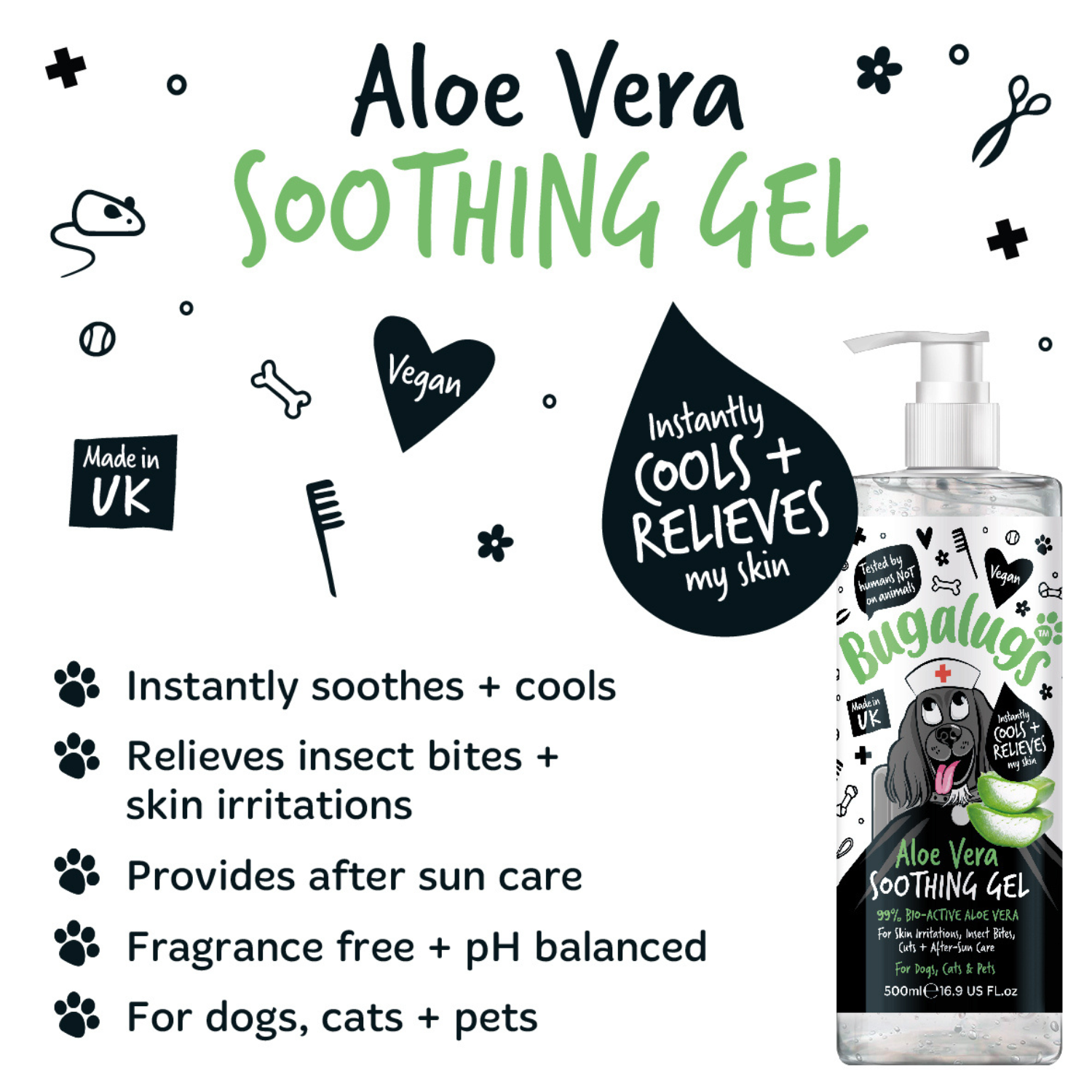 Aloe vera gel for dog eye infection best sale