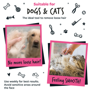 Bugalugs Deshedding Comb - Suitable for dogs and cats