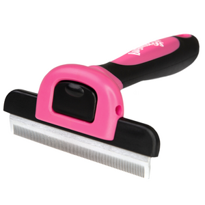 Bugalugs Deshedding Comb in Pink and Black