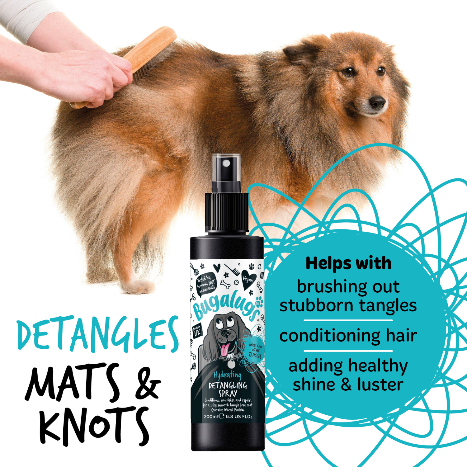 Dog Fur Dog Detangler Spray Diy We Love Doodles Dog Detangler Spray Leave-In Conditioner For Soft