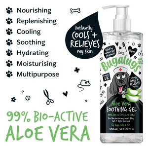 Bugalugs Aloe Vera Soothing - Nourishing, replenishing, cooling, soothing, hydrating, moisturising, multipurpose