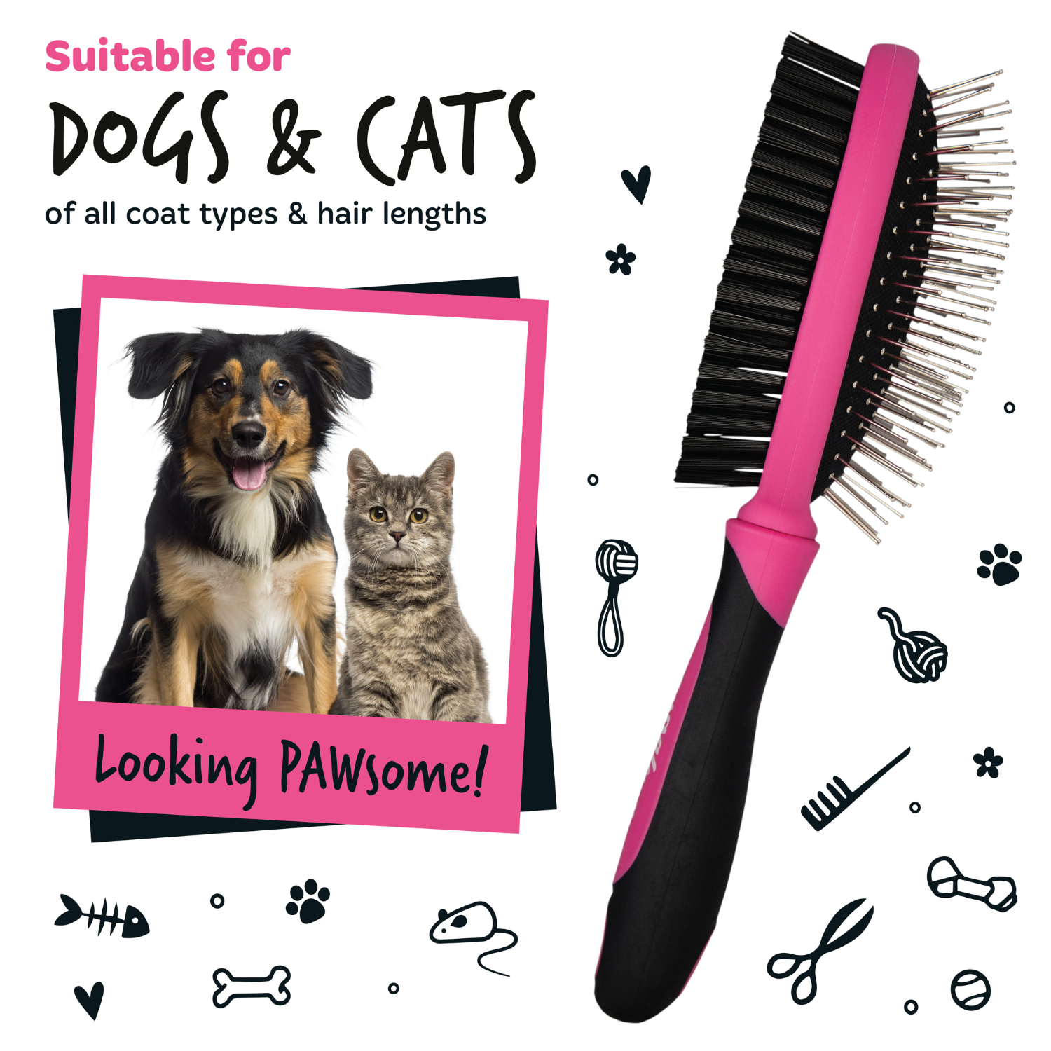 Asda dog brush deals