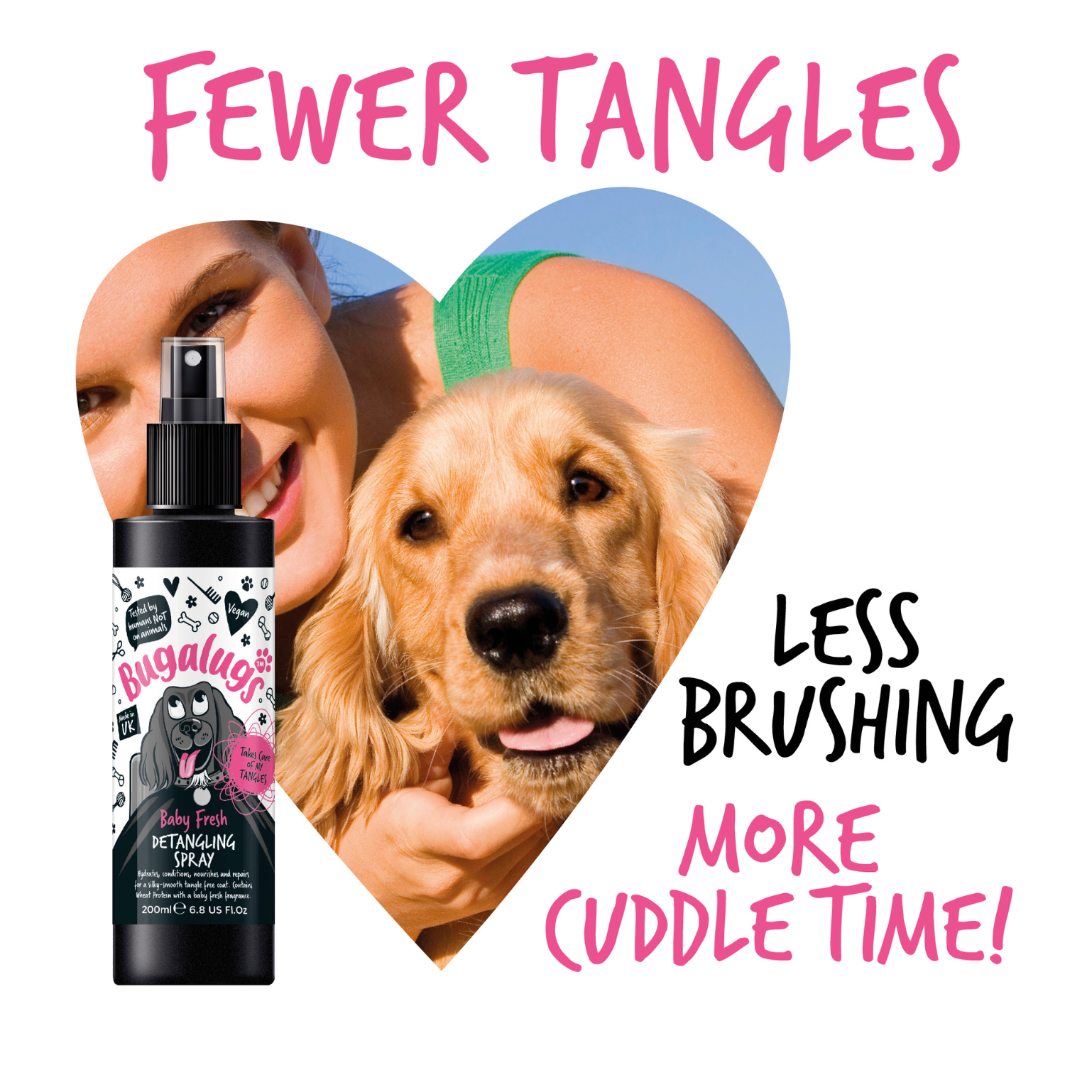 No more tangles for dogs hot sale