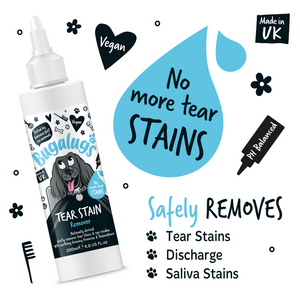 Bugalugs Tear Stain Remover - No more tear stains - Safely removes