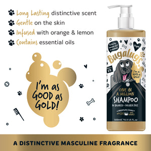 Bugalugs One in a Million Shampoo for Dogs - A distinctive masculine fragrance