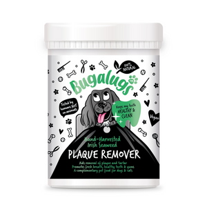 Bugalugs Hand-harvested Irish Seaweed Plaque Remover for Dogs and Cats