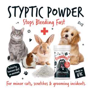 Bugalugs Styptic Powder For Minor Cuts and Scratches - Stop bleeding fast