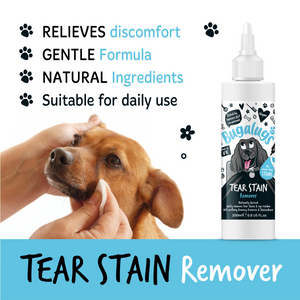 Bugalugs Tear Stain Remover - Relieves, gentle, natural