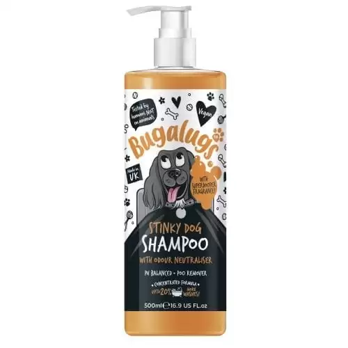 Bugalugs Stinky Dog Shampoo For Smelly Dogs 500ml