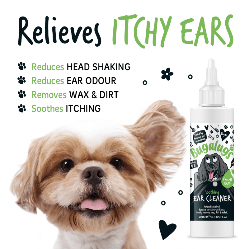 Bugalugs Ear Cleaner Relieves Itchy Ears