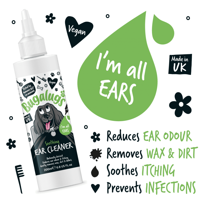 Bugalugs Ear Cleaner - vegan, made in UK