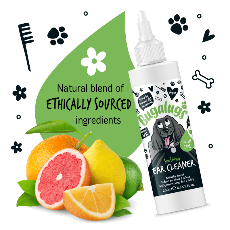 Bugalugs Ear Cleaner - Natural blend of ethically sourced ingredients