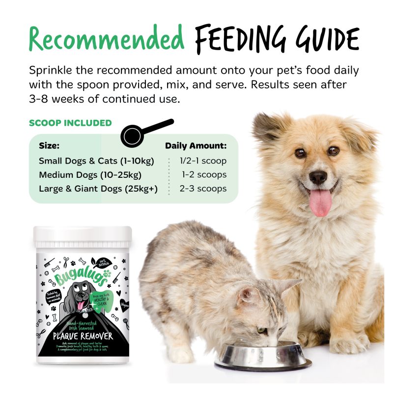 Bugalugs Plaque Remover Feeding Guide