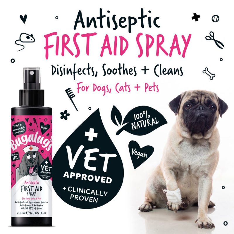 Antiseptic First Aid Spray For Dogs, Cats & Pets