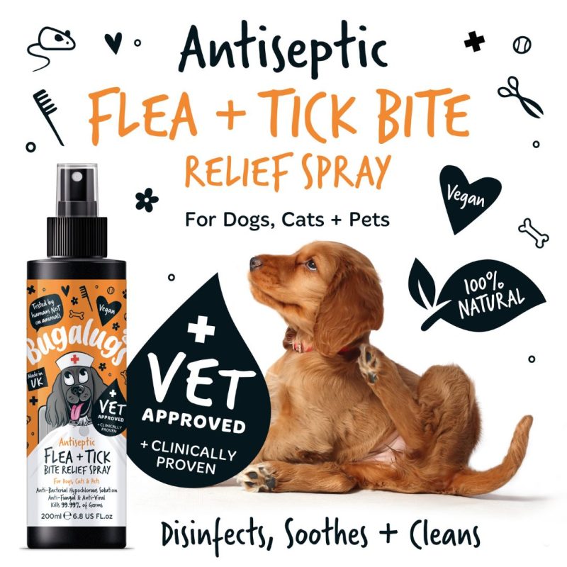 Antiseptic Flea + Tick Bite Relief Spray Image