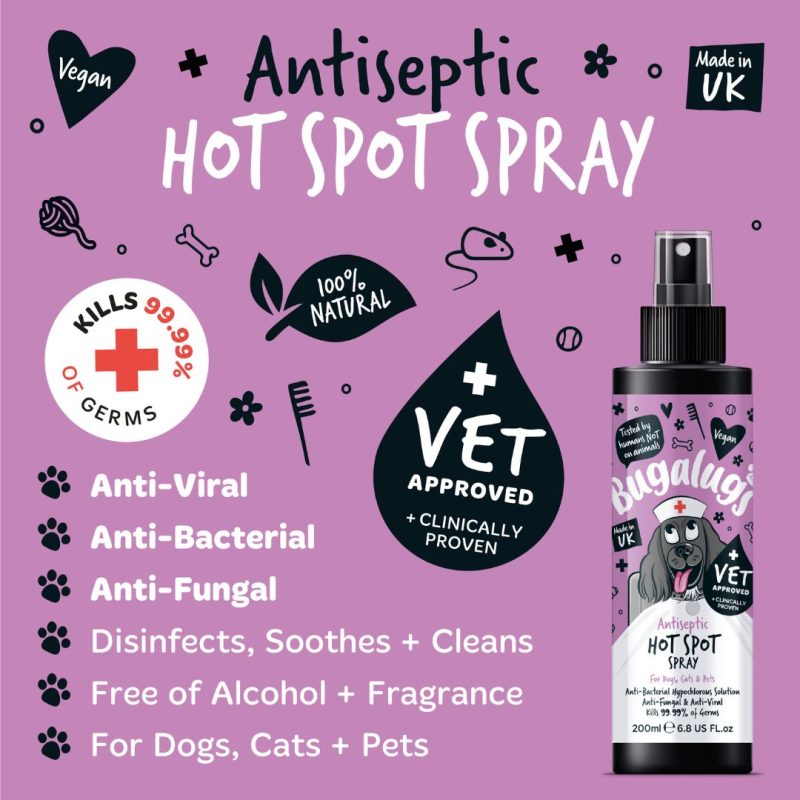 Antiseptic Hot Spot Spray key benefits