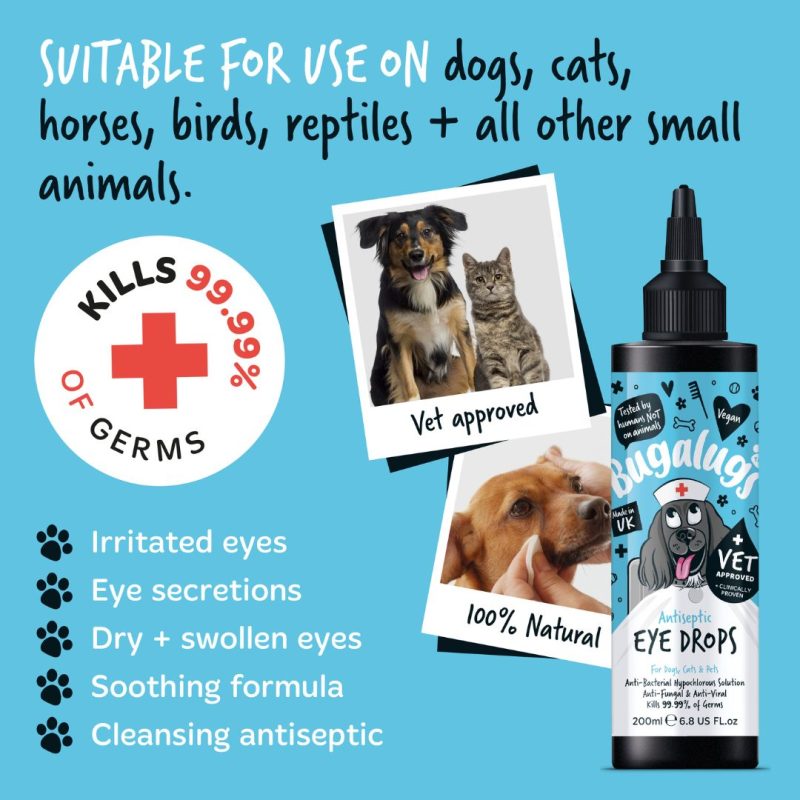 Eye Drops Suitable For Use On Pets