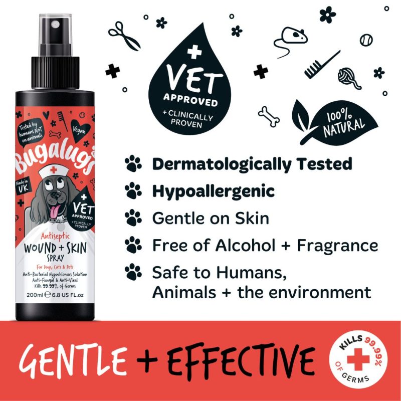 Gentle & Effective Wound Spray Formula