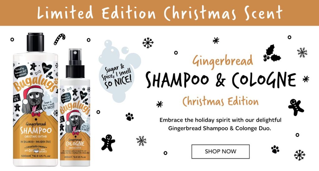 Gingerbread Shampoo & Cologne Desktop Banner