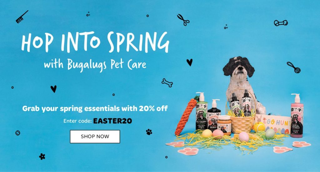 Bugalugs Pet Care - Use Code Easter20