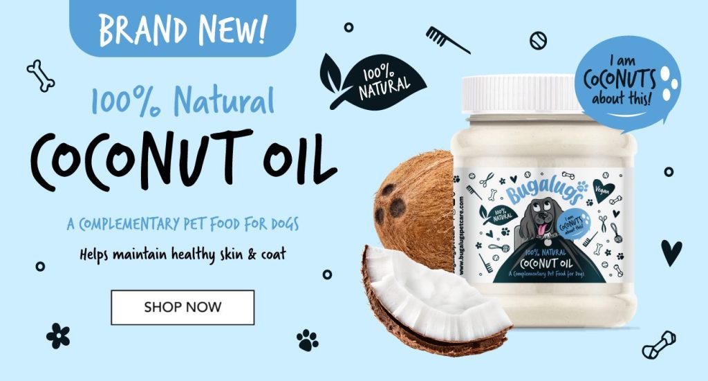 Brand New Coconut Oil For Dogs Desktop Banner